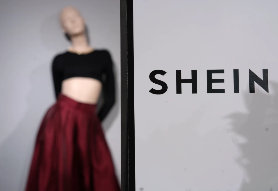 (Clothes by Chinese company Shein are seen in the BHV (Bazar de l’Hotel de Ville) department store, Tuesday, Nov. 4, 2025 in Paris. (AP Photo: Aurelien Morissard, File)