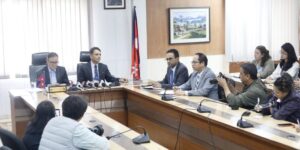 Foreign ministry press meet