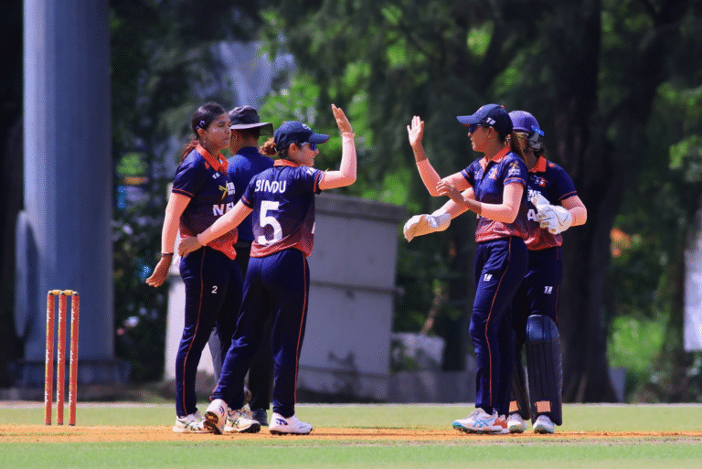 Nepali woman Cricket