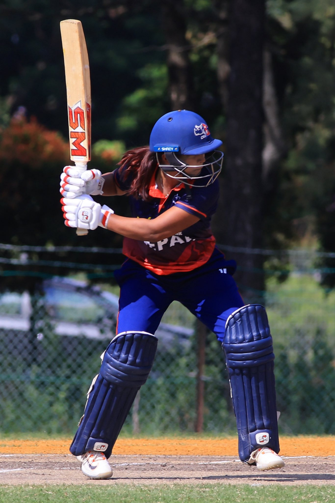 Nepali woman cricket