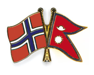Nepal–Norway Flag