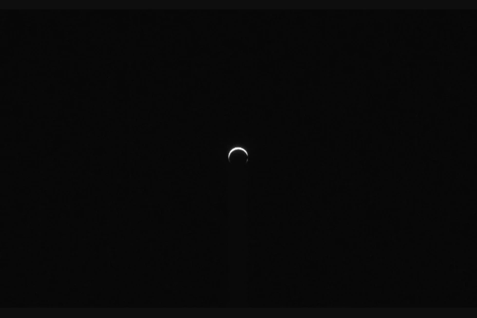 (This image provided by the NASA/JPL-Caltech/ASU from the Psyche mission spacecraft shows Mars on Sunday, May 3, 2026.)