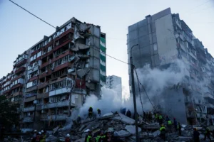 Russia hammers Ukraine