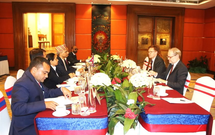 Nepal–Denmark meeting