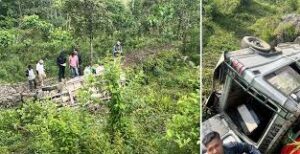 Panchthar road mishap