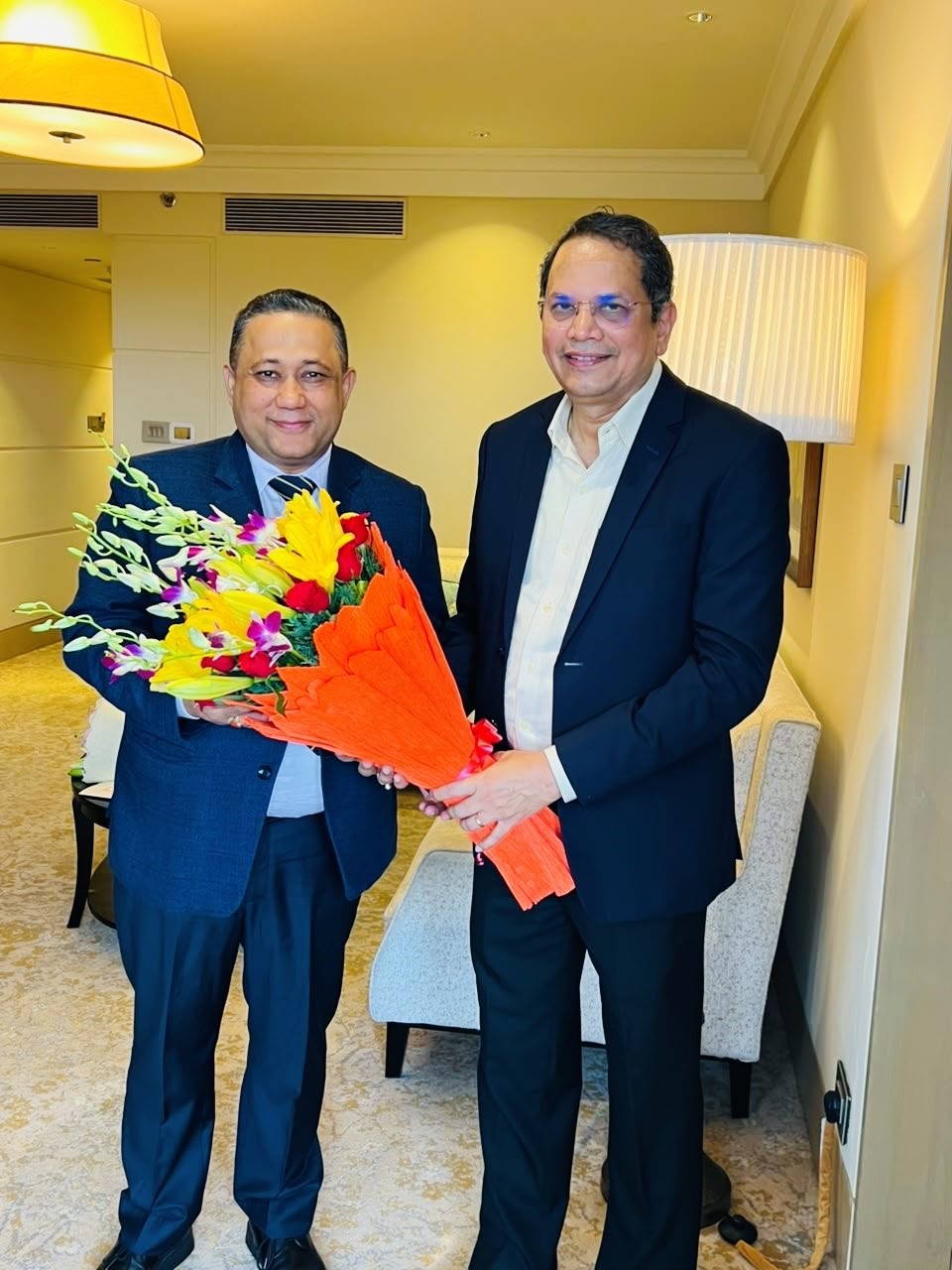 SM Khanal in India