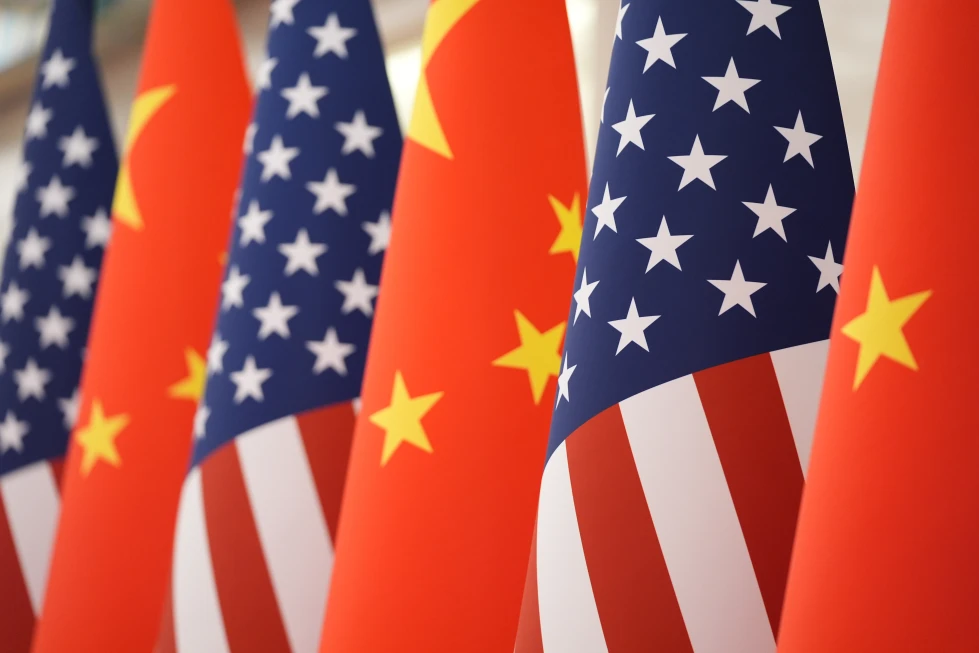 US China Flag