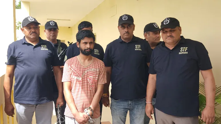 (The Haryana Police team, along with Garg, arrived in New Delhi on Thursday.)