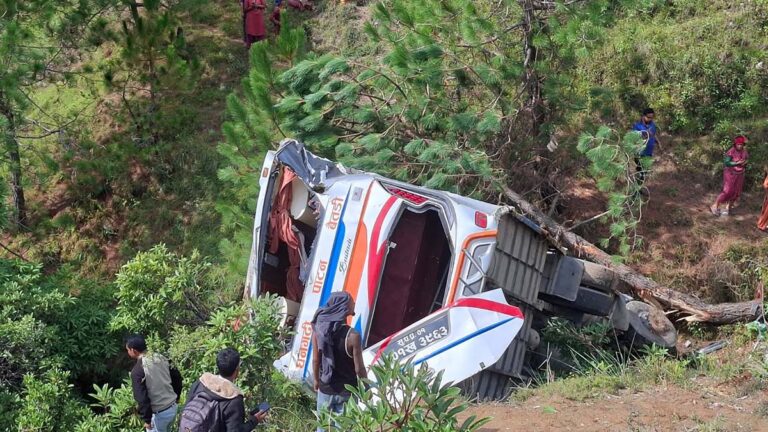 Baitadi bus accident