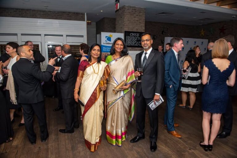 (Kavita Kalatur attending The Children's Inn at NIH's "An Evening for Hope" gala. Photo: Social Media.)