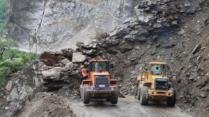 Landslide in Higwahy
