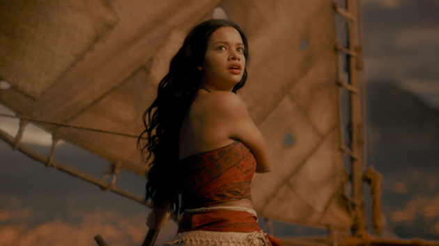 (Catherine Laga'aia in the role of Moana in the live-action 'Moana'. Photo: Disney)