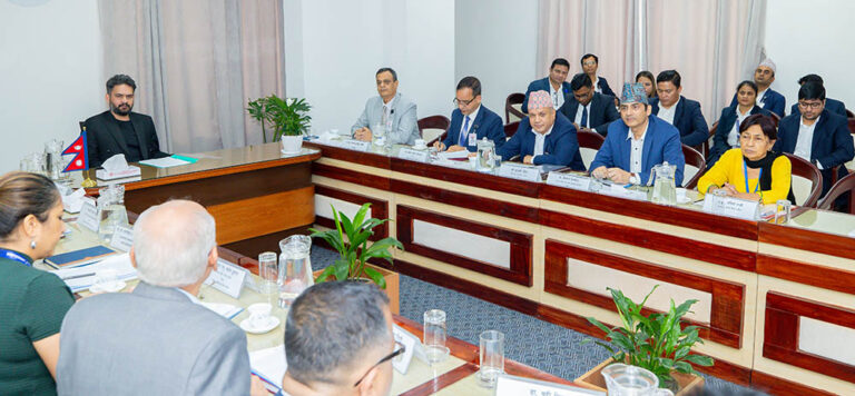 PM Shah with Madhesh MP