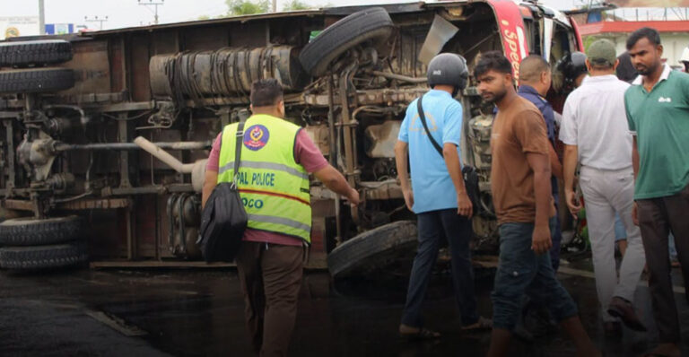 Rupandehi bus accident