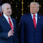 (President Donald Trump listens as Israel's Prime Minister Benjamin Netanyahu speaks at President Donald Trump's Mar-a-Lago club, Dec. 29, 2025, in Palm Beach, Fla. AP File Photo: Alex Brandon)