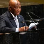 (Lberia’s President Joseph Boakai addresses the 80th session of the UN General Assembly at United Nations headquarters, Sept. 22, 2025. (AP File Photo: Angelina Katsanis)