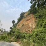 Road Blocked Landslide