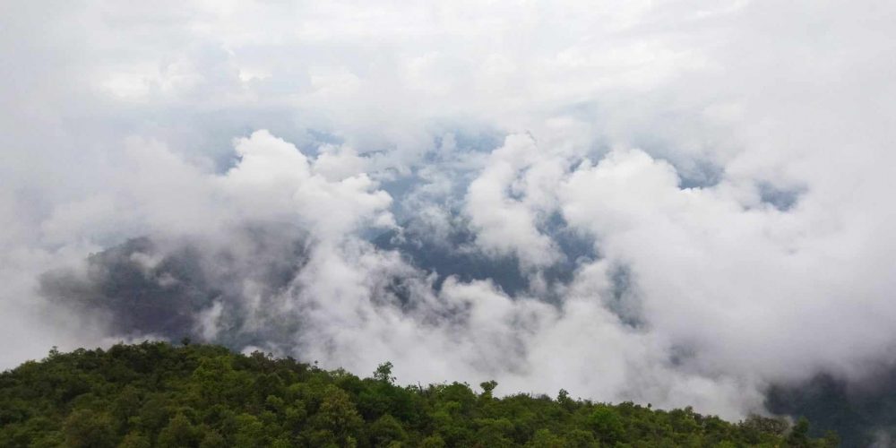 Cloudy weather