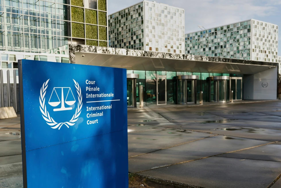 (A general view of the exterior of the International Criminal Court is seen in The Hague, Netherlands, March 12, 2025.  AP File Photo: Omar Havana)