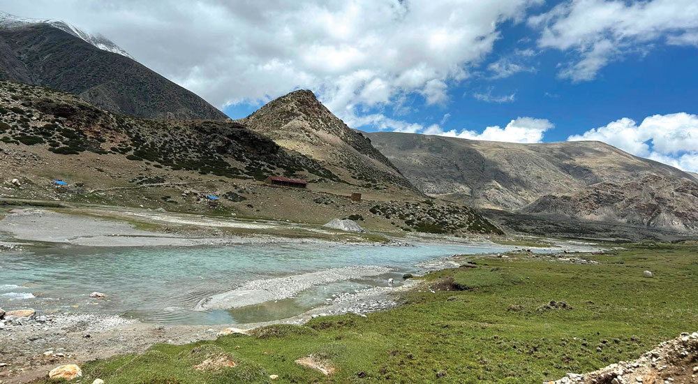 (The Takchi area where the new settlements are proposed to be established. Photo: Rajan Rawat)