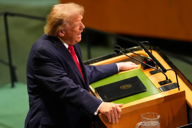 President Trump in UNGA