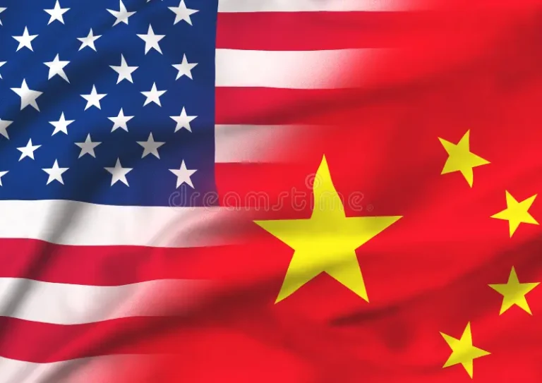US China Flag