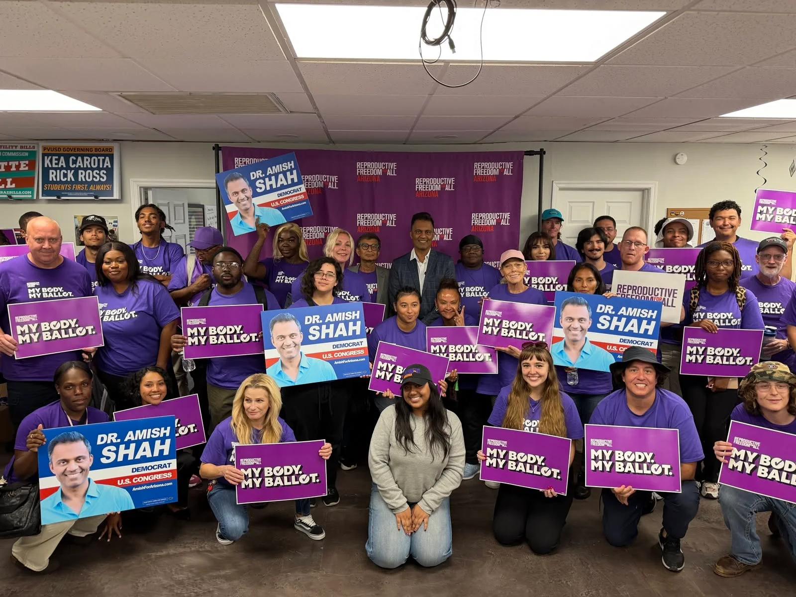 Amish Shah In Arizona Race